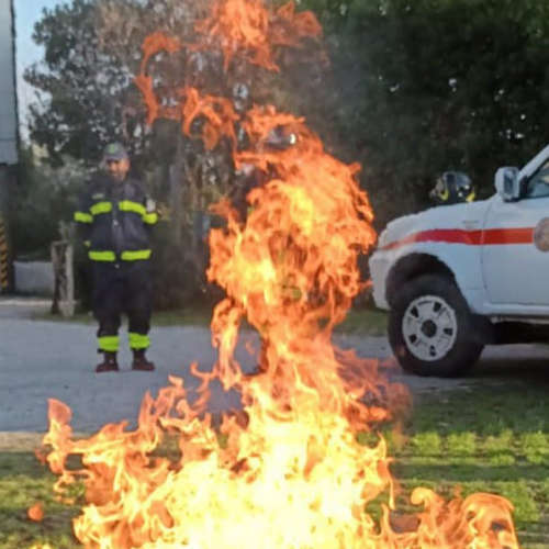 Esercitazione antincendio Ancona