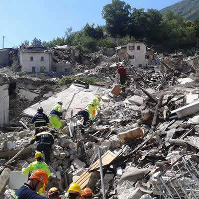 Macerie terremoto